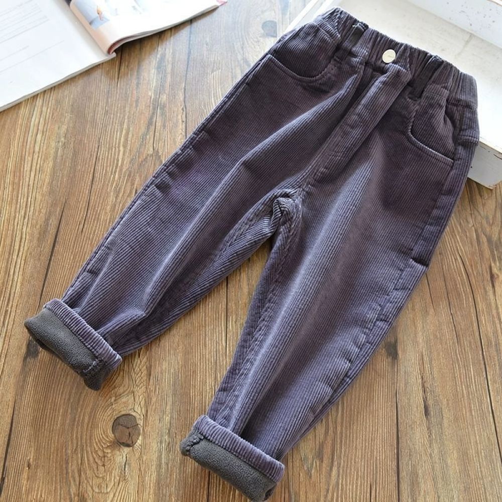 Children Fleece Lined Corduroy - Corduroy Pant Warm review and price