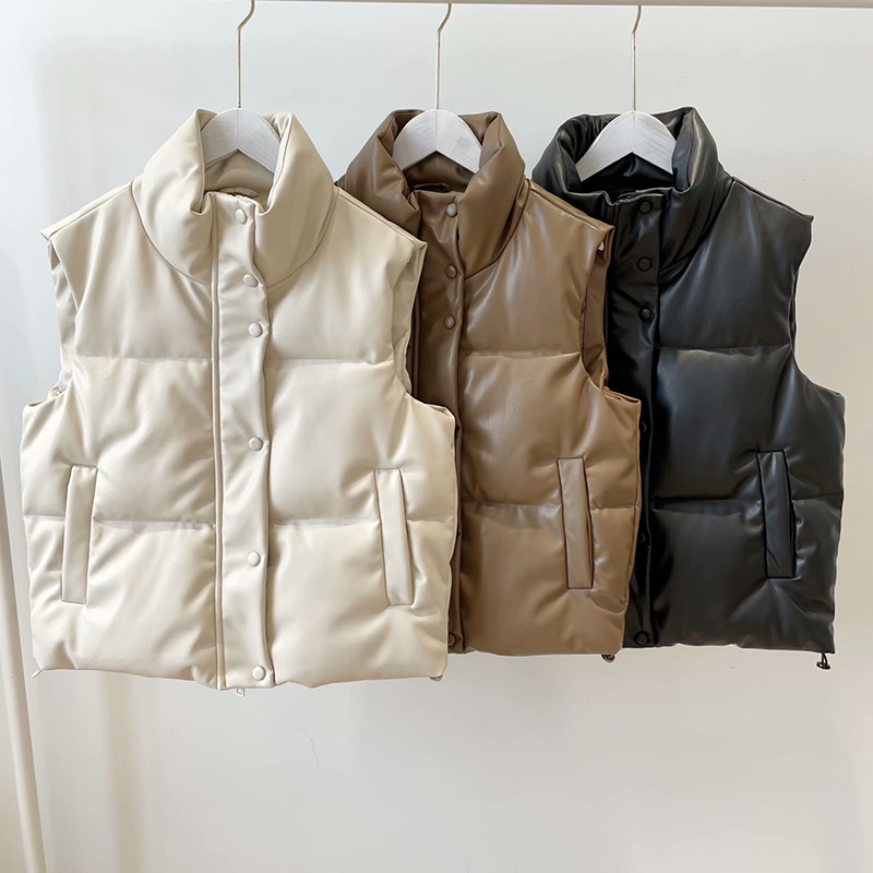 Real Leather Vest Women Winter - Wool Coat Peacoat review and price
