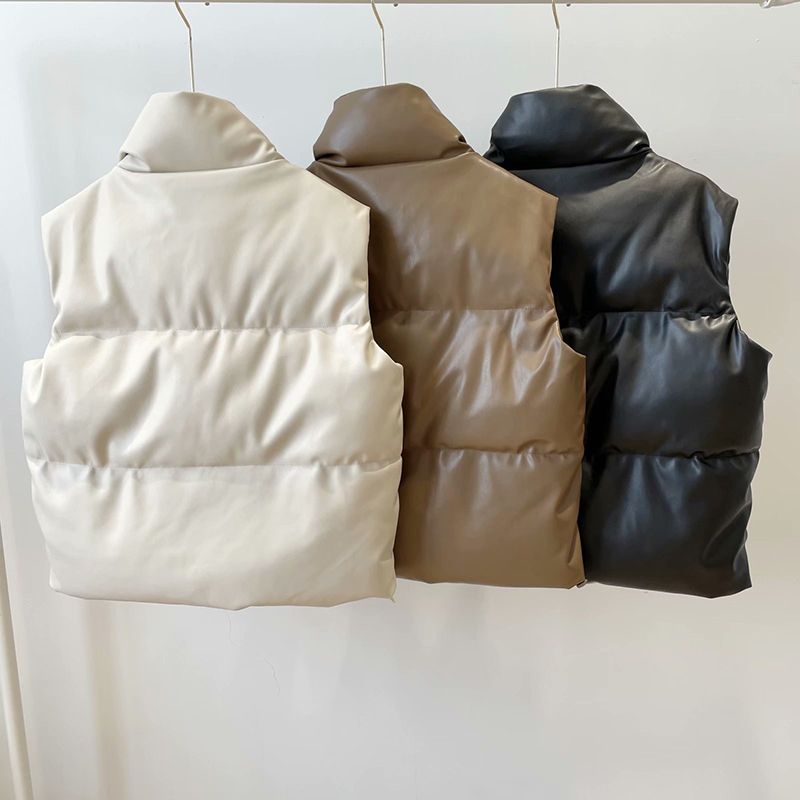 Real Leather Vest Women Winter - Wool Coat Peacoat review and price