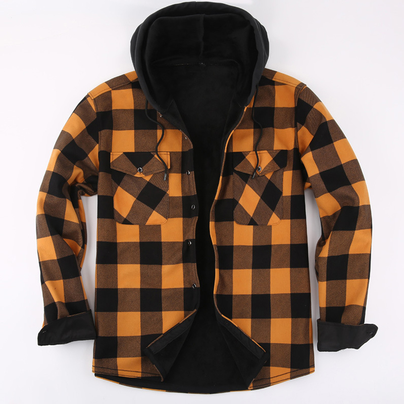 2023 New Autumn And Winter Men - Flannel Shirt Lined review and price